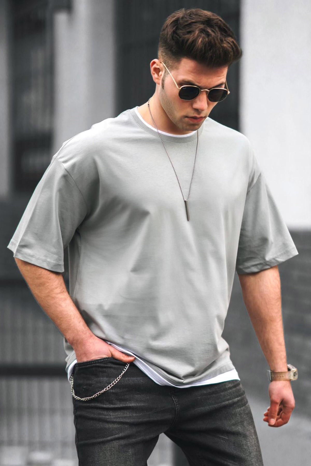 oversized t shirt erkek