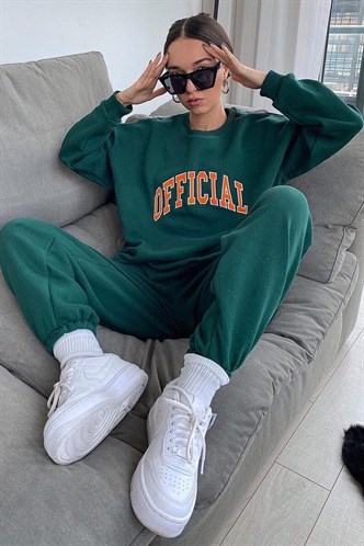 Mad Girls Green Tracksuit MG944