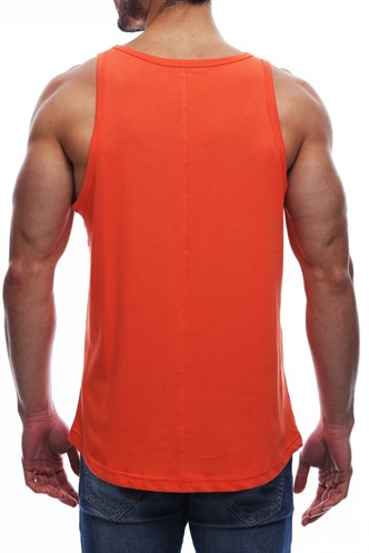 Madmext Orange  Printed T-shirt for Men 2626