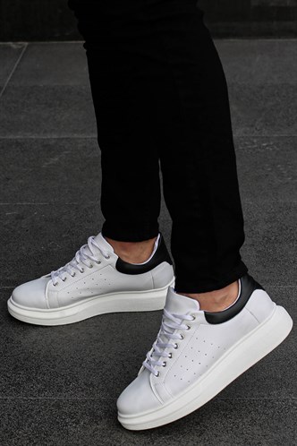 Madmext Beyaz Yüksek Taban Erkek Sneaker Ayakkabı MS107