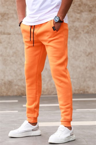 Madmext Basic Orange Sweatpants  4210